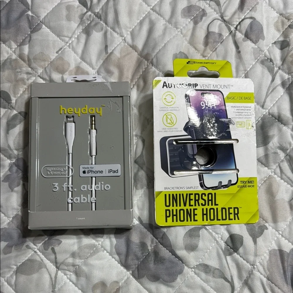 Heyday 3 ft Audio Cable and vent mount
